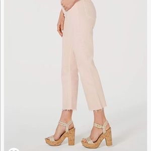 NWOT Lucky Brand Bridgette cropped flare Vintage Rose 6/8